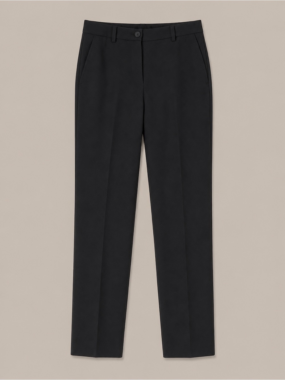 Talbots Women’s Black Straight-Leg Dress Pants 2P